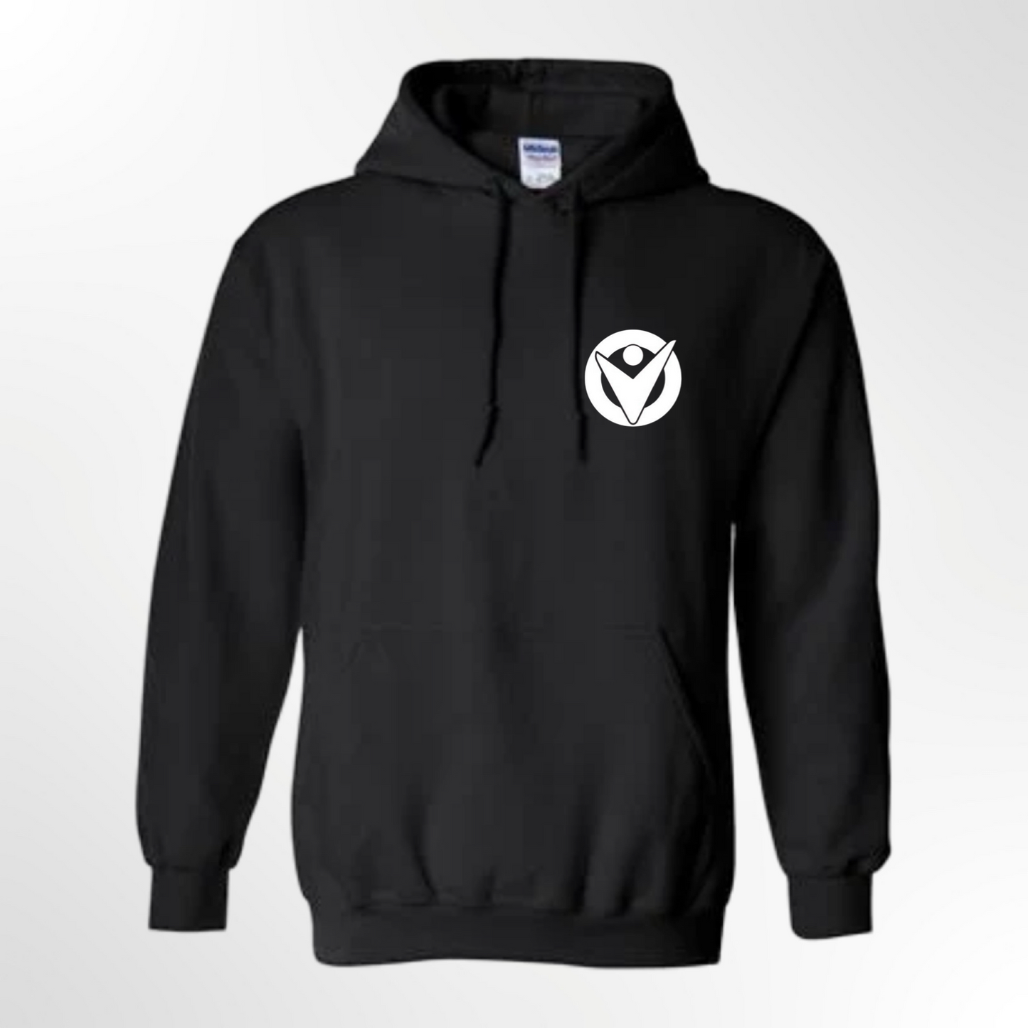 Victory White Logo Hoodie