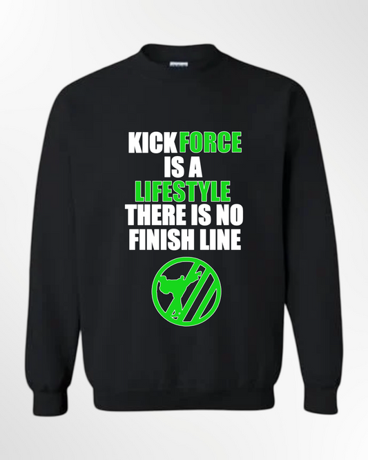 Kickforce Finish Line Crewneck